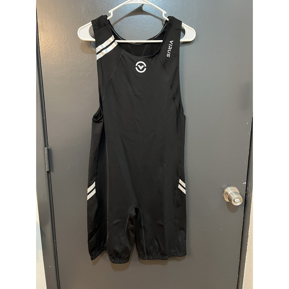 VIRUS Action Sport Performance Triathlon Suit Trisuit Skinsuit Cycling Sz XL